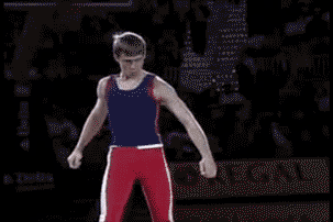 Daniel's famous front bend contortion kick